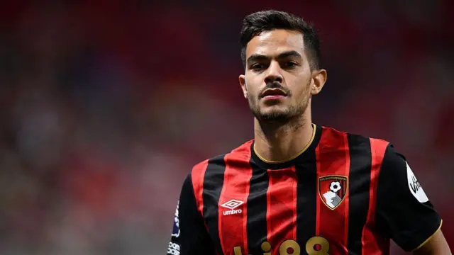 Romain Faivre #21 of AFC Bournemouth 