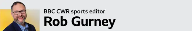 BBC CWR sports editor Rob Gurney picture byline banner