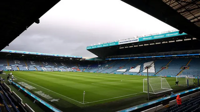 General view inside Elland Road