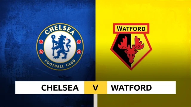 Chelsea v Watford graphic 