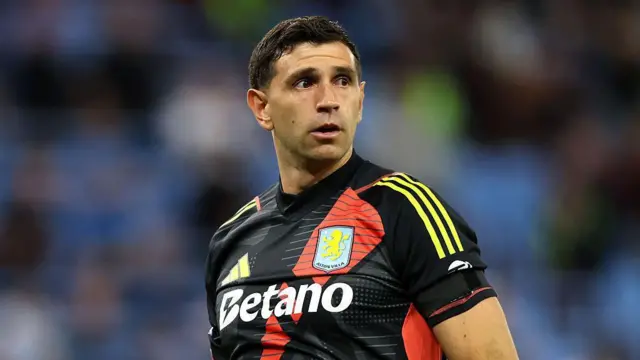 Emiliano Martinez of Aston Villa