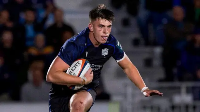 Glasgow Warriors wing Kerr Johnston