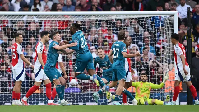 Bournemouth score against Arsenal