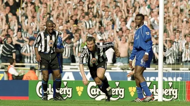 Rob Lee celebrates