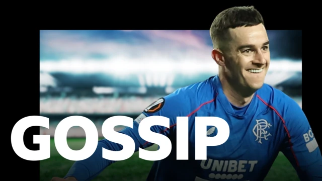 Tom Lawrence smiling along with gossip logo