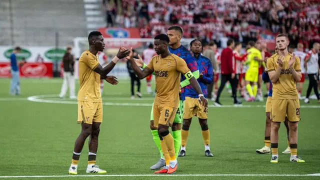 Palace players 