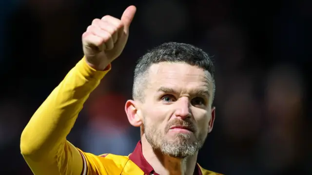 Motherwell defender Paul McGinn