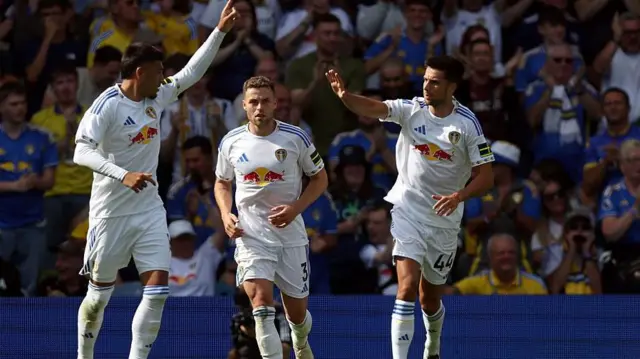 Joel Piroe celebrates