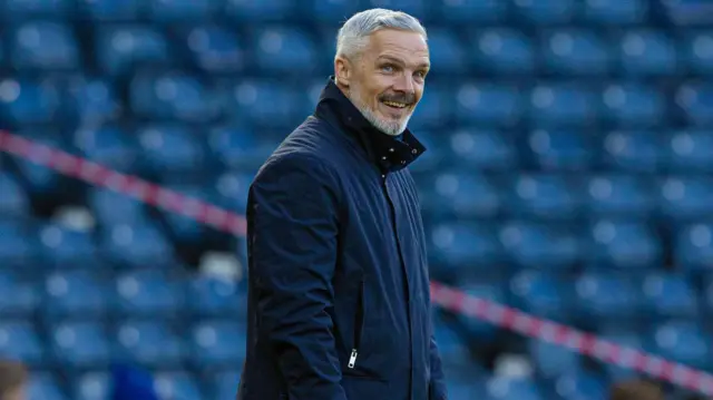 Dundee United manager Jim Goodwin