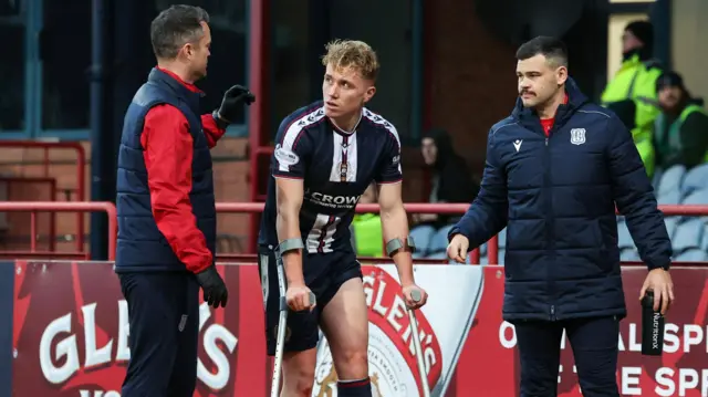 Dundee striker Joe Westley faces two months out