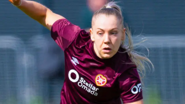 Hearts forward Georgia Timms