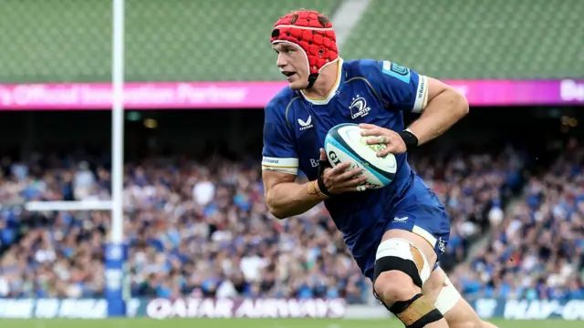 Leinster back row Josh van der Flier