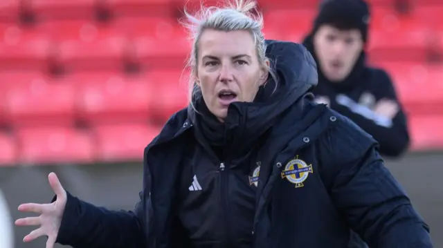 Northern Ireland manager Tanya Oxtoby 