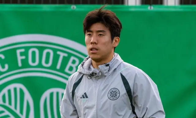 Kwon in Celtic training