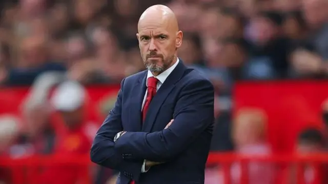 Erik ten Hag with his arms crossed