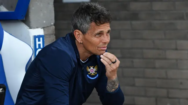 St Johnstone manager Simo Valakari