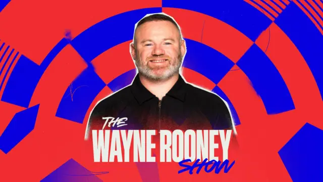 Wayne Rooney show banner