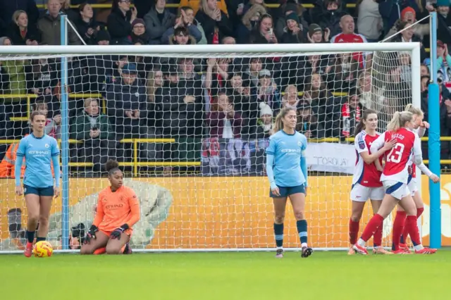 Manchester City react to conceding early