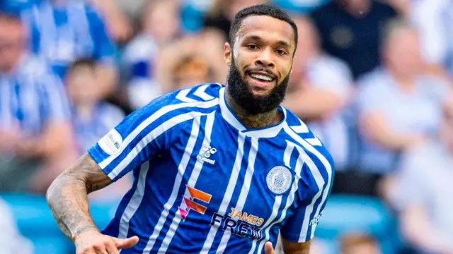 Kilmarnock striker Djenairo Daniels