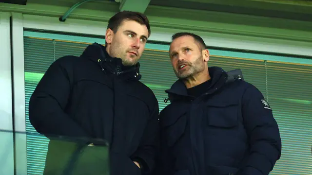 Chelsea sporting directors Sam Jewell and Paul Winstanley 