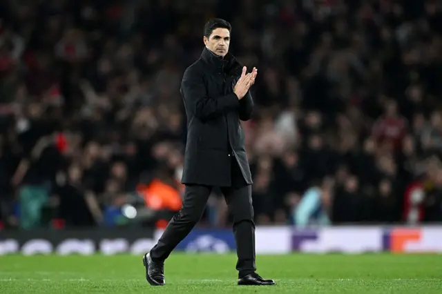Arsenal manager Mikel Arteta