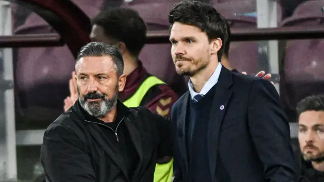 Derek McInnes and Danny Rohl