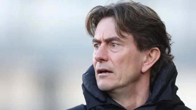 Tottenham manager Thomas Frank 