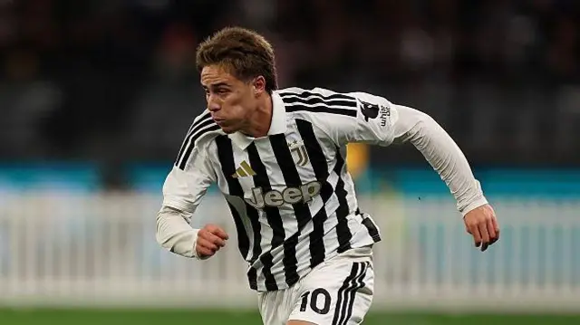 Juventus winger Kenan Yildiz