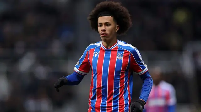 Joel Drakes-Thomas of Crystal Palace looks on