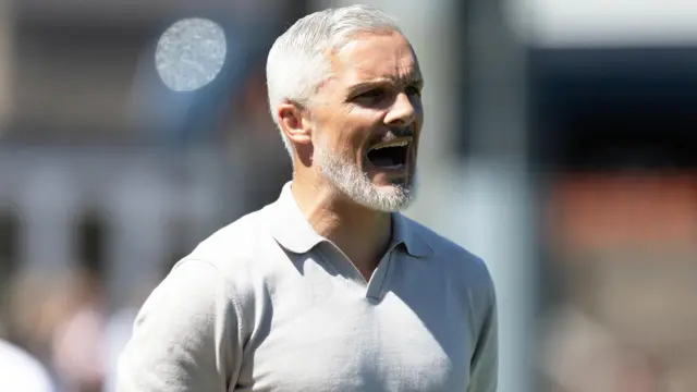 Dundee United manager Jim Goodwin