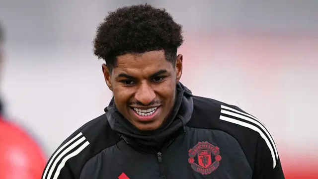 Manchester United forward Marcus Rashford