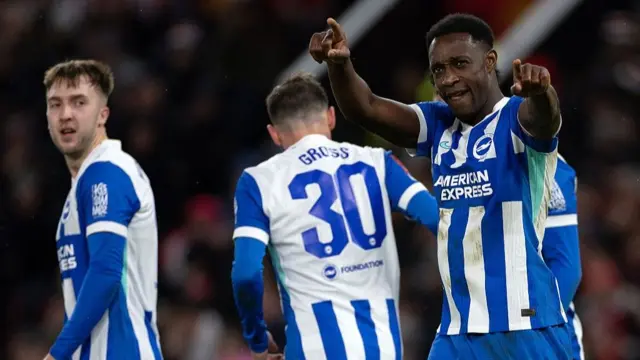 Brighton forward Danny Welbeck