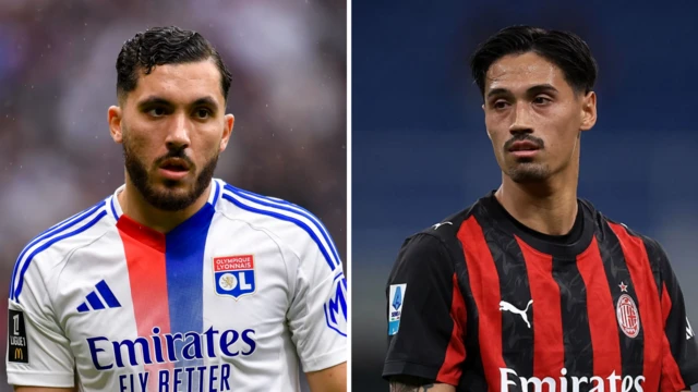 Rajan Cherki and Tijjani Reijnders split image