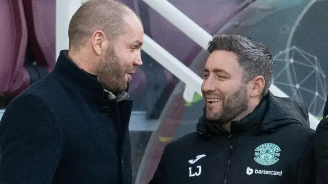 Robbie Neilson and Lee Johnson
