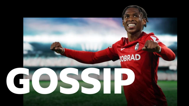 Freiburg forward Junior Adamu