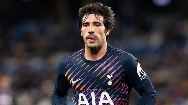 Tottenham midfielder Sandro Tonali