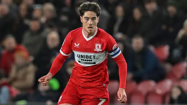 Hayden Hackney in action for Middlesbrough