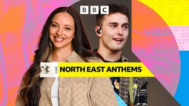 BBC Radio 1's Big Weekend - North East Anthems graphic