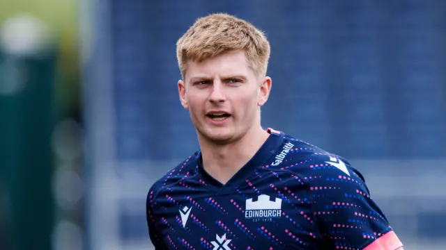 Harry Paterson in Edinburgh training