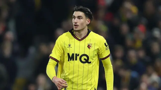 Antonio Tikvic playing for Watford