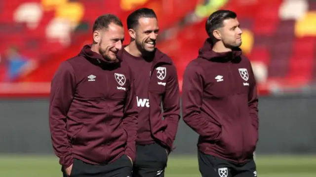Vladimír Coufal, Danny Ings and Aaron Cresswell