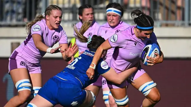 Scotland lose to Italy