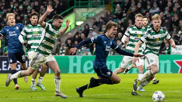 Celtic v Feyenoord in Champions League