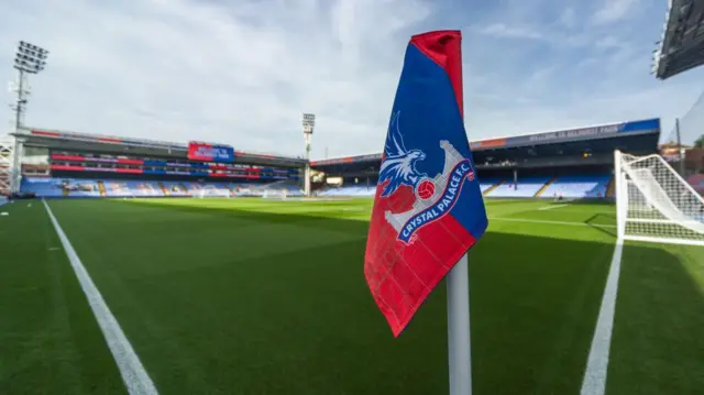 Crystal Palace flag general view