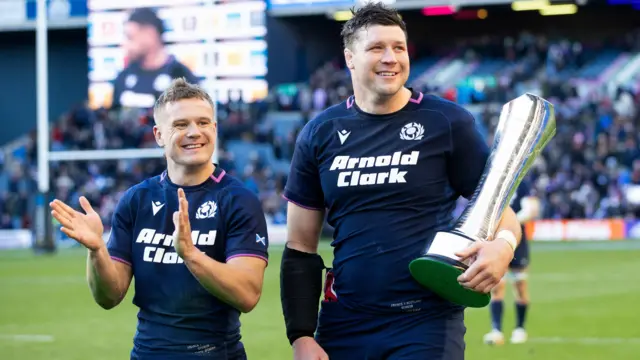 Darcy Graham and Grant Gilchrist return to Edinburgh following the Six Nations campaign