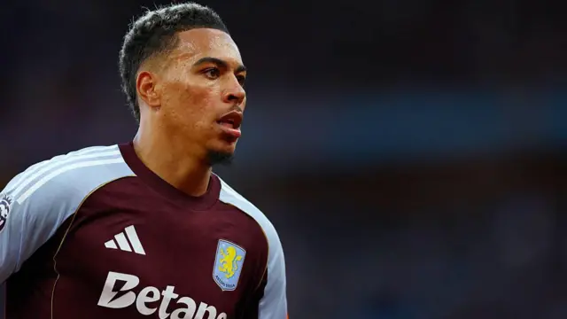 Aston Villa's Morgan Rogers in action