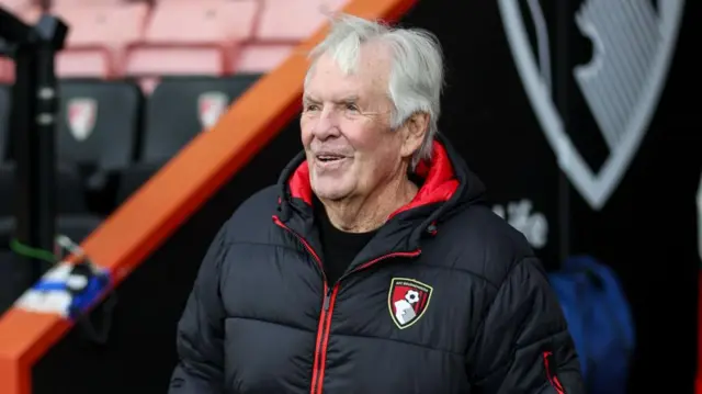Bournemouth AFC owner Bill Foley at a football game
