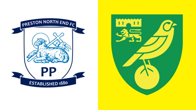 Preston v Norwich graphic