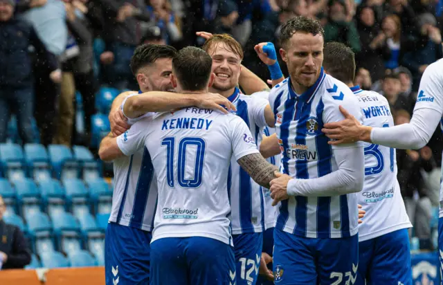 Killie celebrate