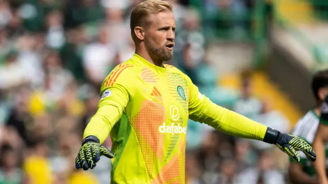 Kasper Schmeichel has conceded one goal in his opening three Celtic games